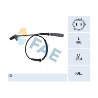 ABS Sensörü E38 Ön 1995-98